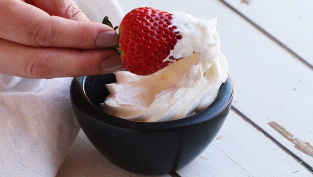 Keto Whipped Cream Recipe low carb